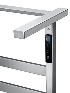 Полотенцесушитель электрический Wonzon & Woghand Frankfurt WW-A1026-CR 48x64 см хром